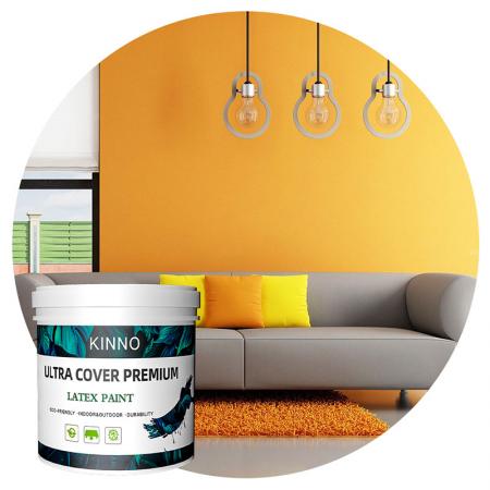 Colorful interior wall paint products
